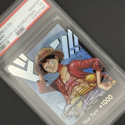 2023 One Piece DON!! Card Monkey D. Luffy World Championship Finals Promo