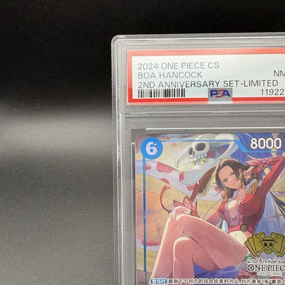 2024 One Piece Card Boa Hancock CS-051 2nd Anniversary Set Limited PSA 8