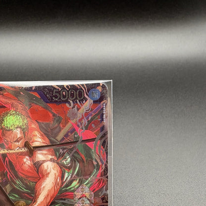 2025 One Piece Card Game ST21-015 Roronoa Zoro SR Flagship Winner Alt Art JP
