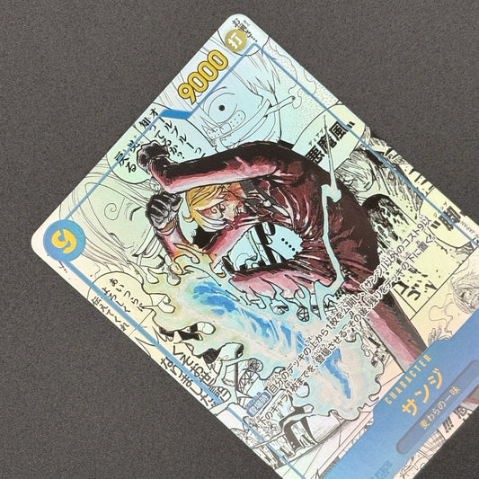 2025 One Piece Card Sanji OP06-119 SEC Manga Alt Art PRB-02 The Best Vol.2 JP