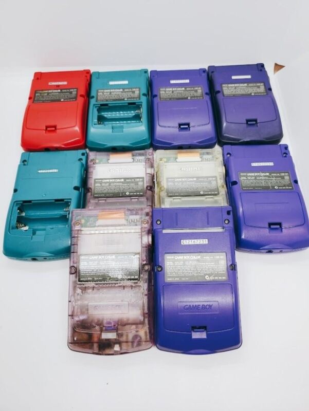 Nintendo GameBoy Color GBC Lot of 10 Set  Random Console Only  Japan Junk