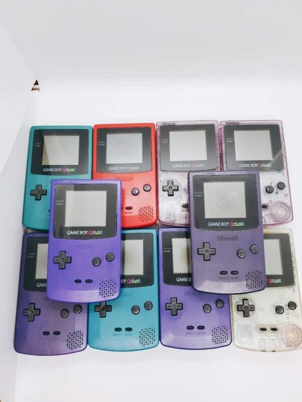 Nintendo GameBoy Color GBC Lot of 10 Set  Random Console Only  Japan Junk