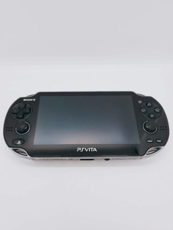 Sony Vita Black PCH-1000 or 1100 w/Random 3 Games + 8GB Memory Card + cable SONY