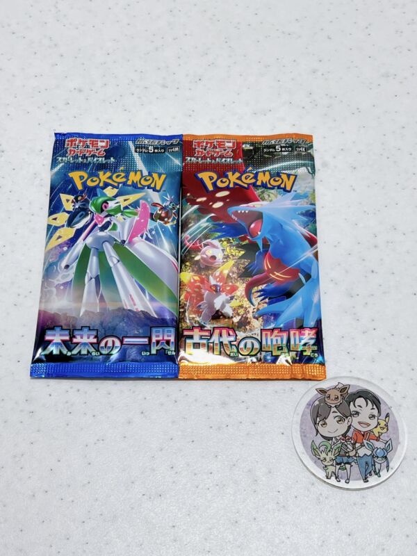 Ancient roar Future Flash Set Pack JAPANESE Pokemon Cards Scarlet & Violet