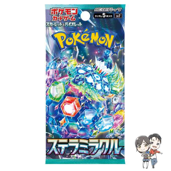 Pack Stellar Miracle sv7 Japanese Pokemon Card game Scarlet Violet