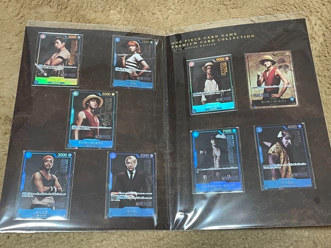 Live Action Edition Premium Card Collection One Piece Card Japanese