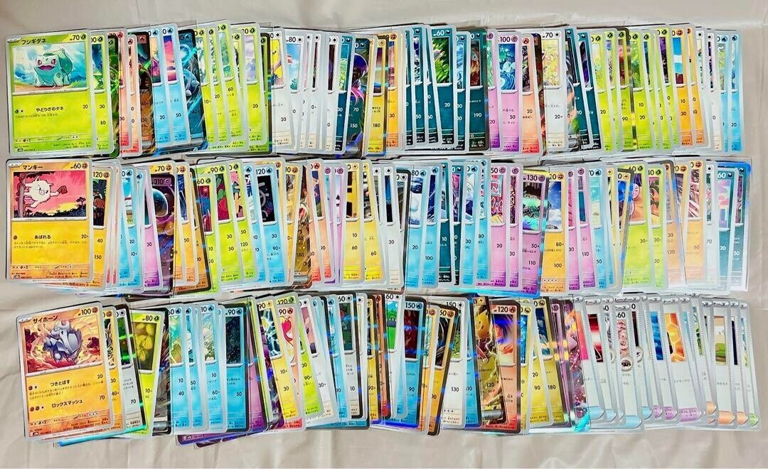 Pokemon Card 151 common R RR 165 complete set sv2a Japanese