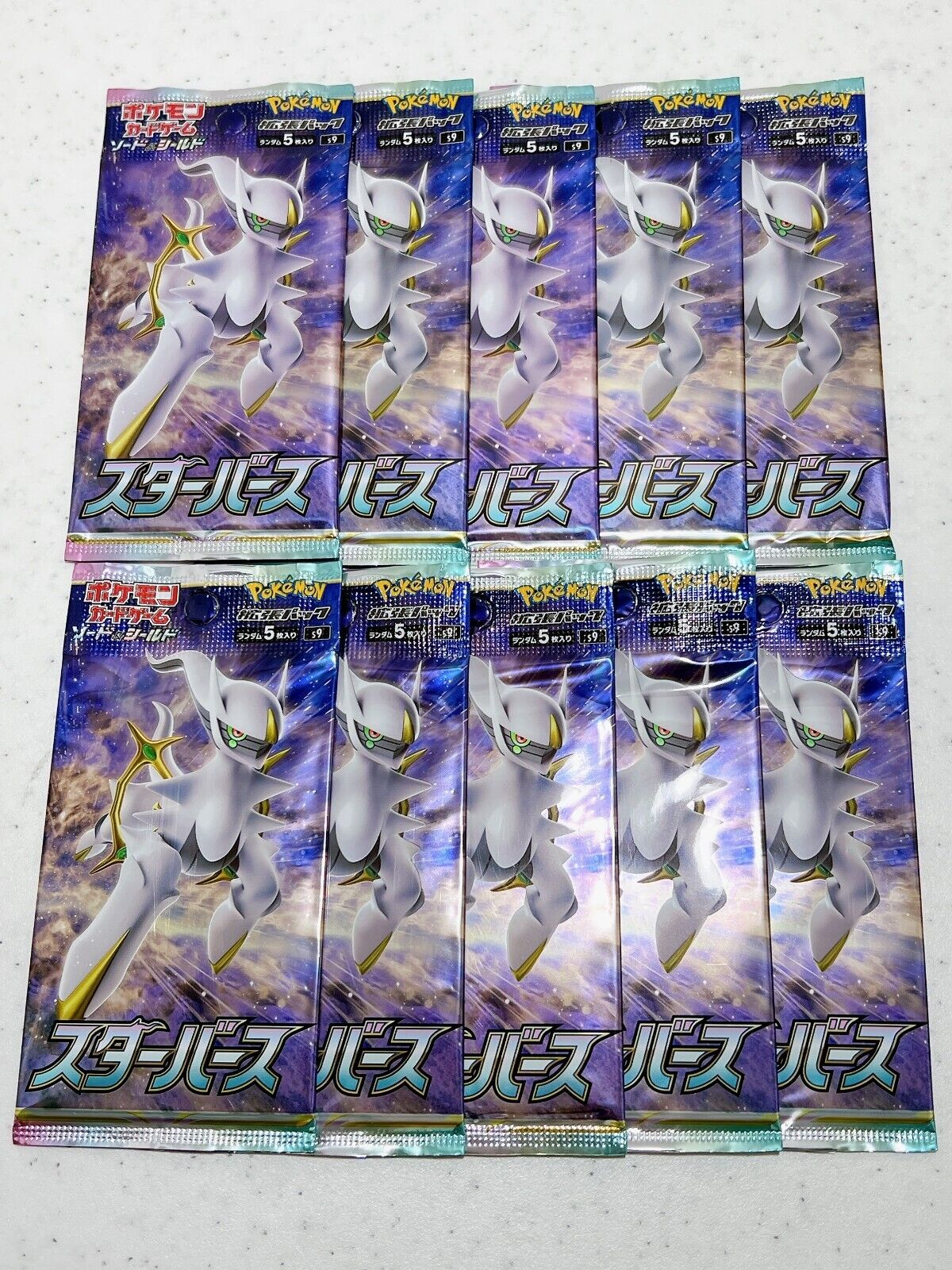 Pokemon Card Game Star Birth Sealed Booster 10Packs (5 cards) Japanese