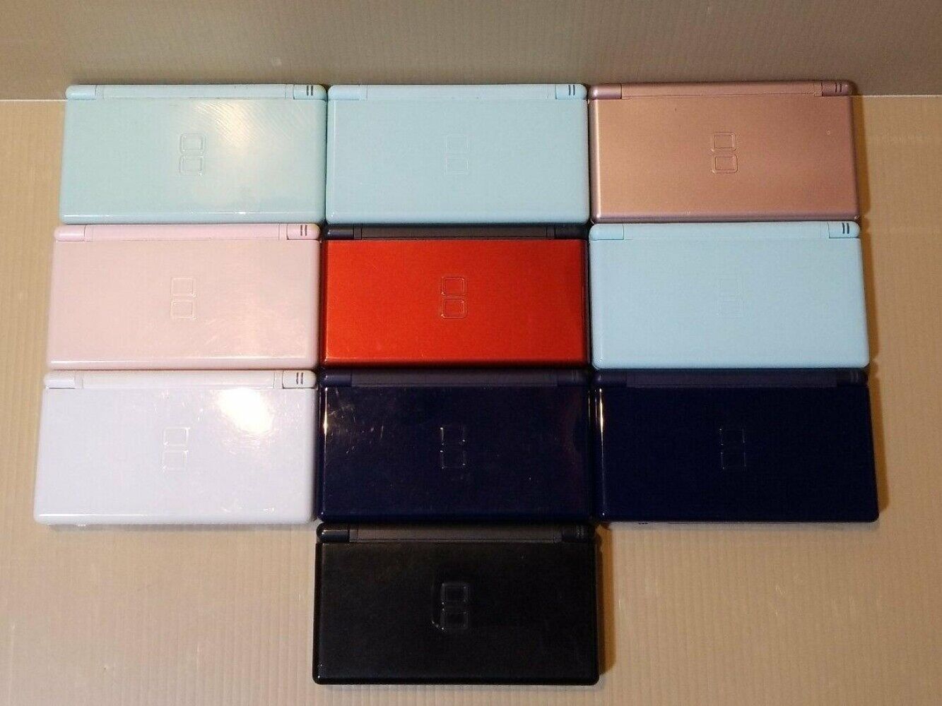 Nintendo DS Lite Console Only Junk for Parts Lot of 10/random colors Japan