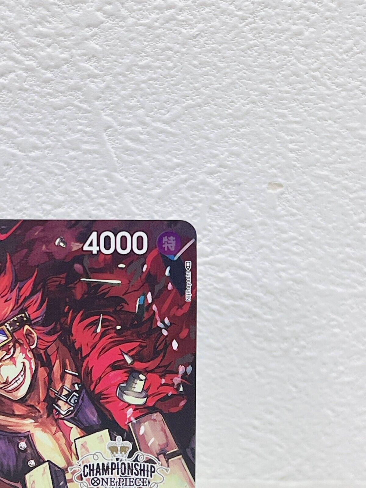 Eustass Kid P-003 P Championship Set Promo - ONE PIECE Card Game Japanese