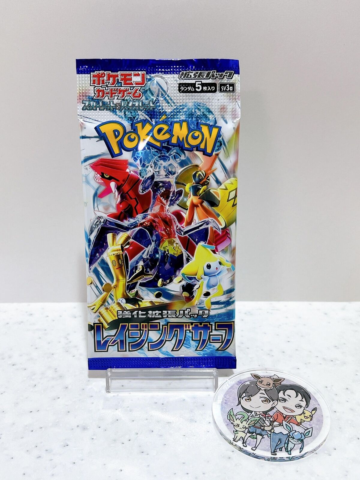 1 PACK Raging Surf SV3a Japanese Pokemon Card Japanese SEALED