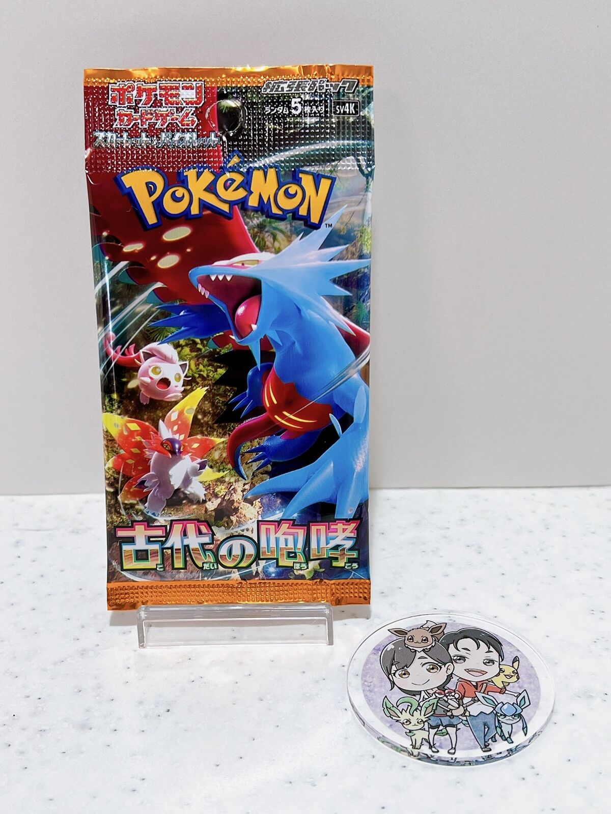 Ancient roar Pack JAPANESE Pokemon Cards Scarlet & Violet