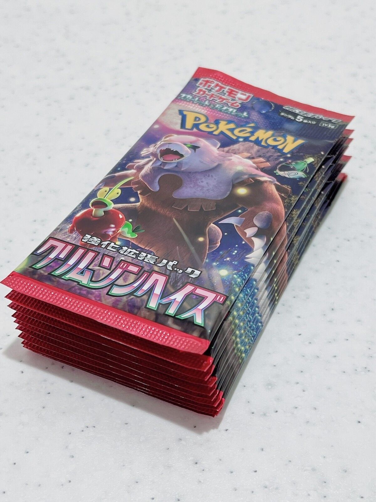 x10 Pokemon TCG SV5a Crimson Haze Japanese Booster Pack Fast Ship