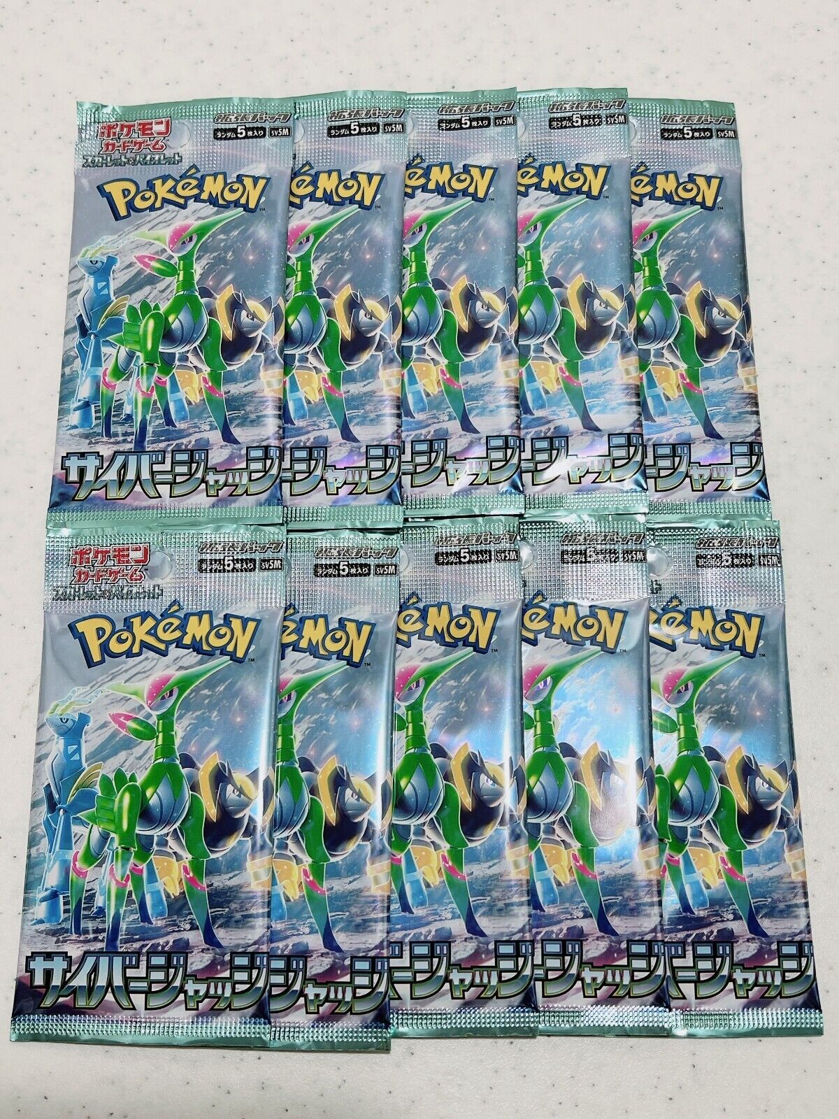 Pokemon Card Cyber Judge Booster pack x10 sv5M Scarlet & Violet Japanese