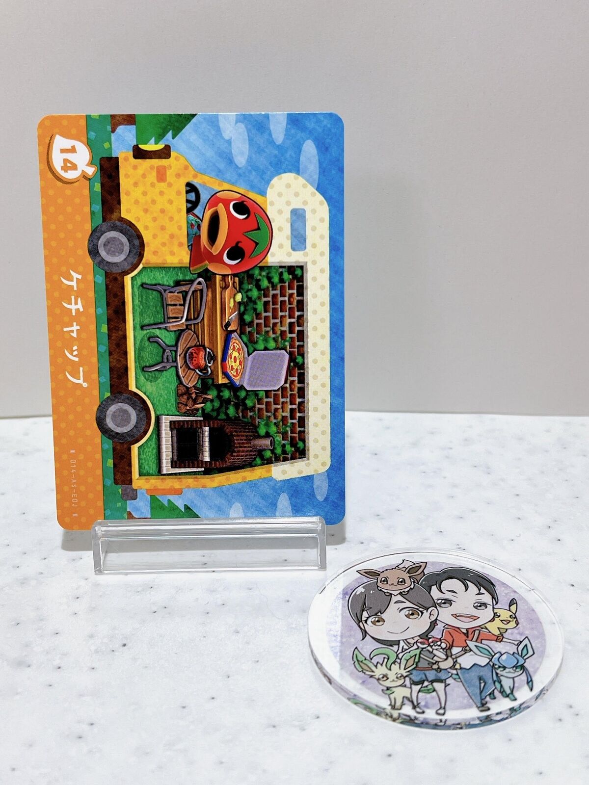 Ketchup 14 Animal Crossing Amiibo Card Japanese