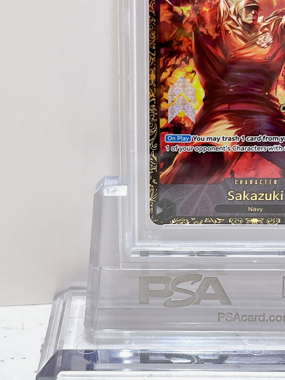 PSA10 ONE PIECE PROMO SAKAZUKI OFFLINE REGIONAL TOP16 #099