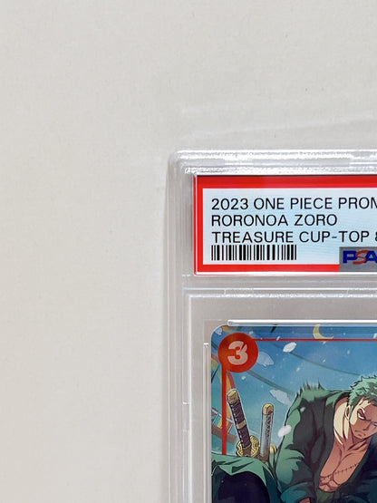 PSA10 ONE PIECE PROMOS RORONOA ZORO TREASURE CUP TOP8 #13