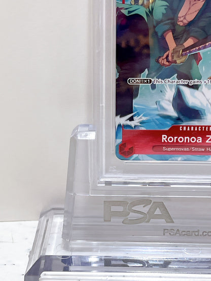 PSA10 ONE PIECE PROMOS RORONOA ZORO TREASURE CUP TOP8 #13