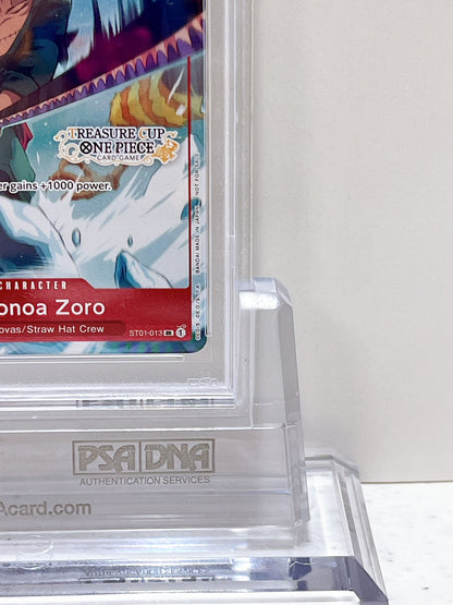 PSA10 ONE PIECE PROMOS RORONOA ZORO TREASURE CUP TOP8 #13
