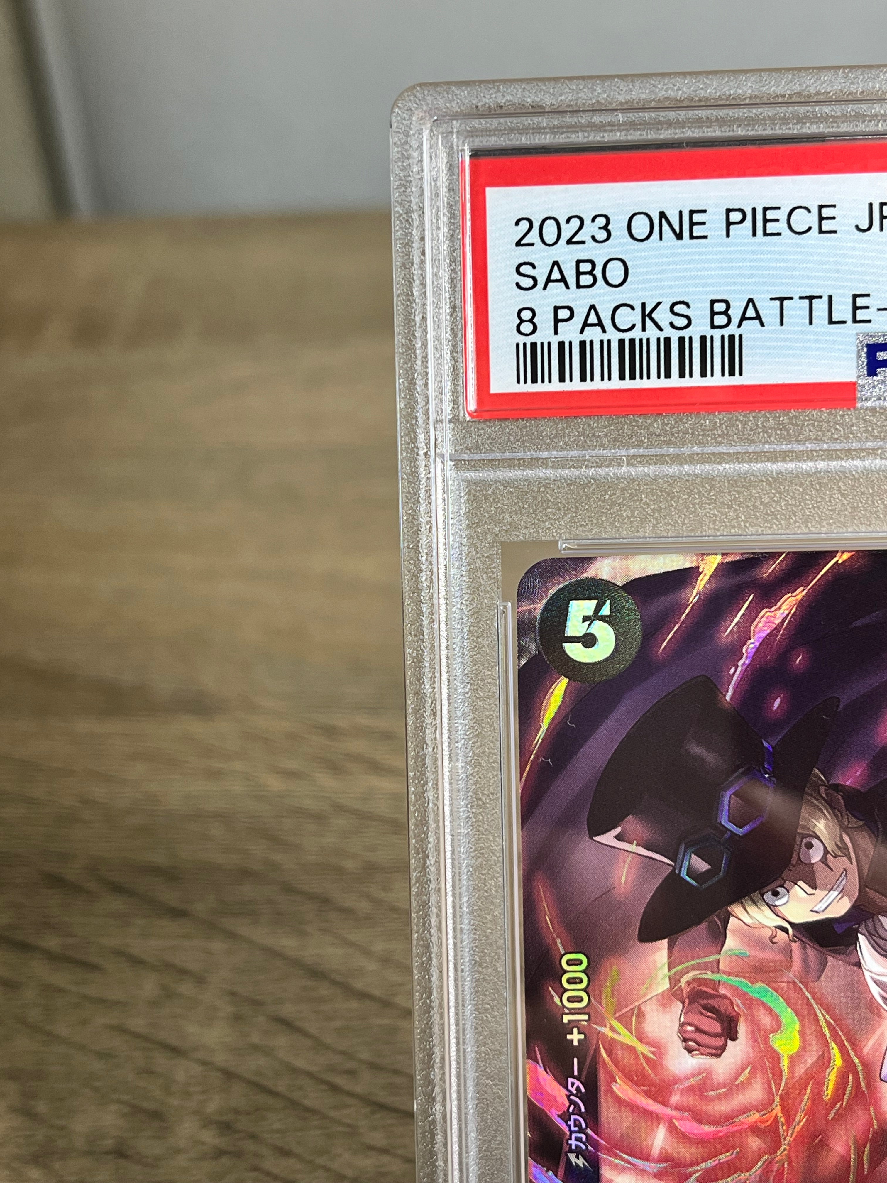 PSA10 2023 ONE PIECE Japanese SABO 8 PACKS BATTLE-WINNER 083