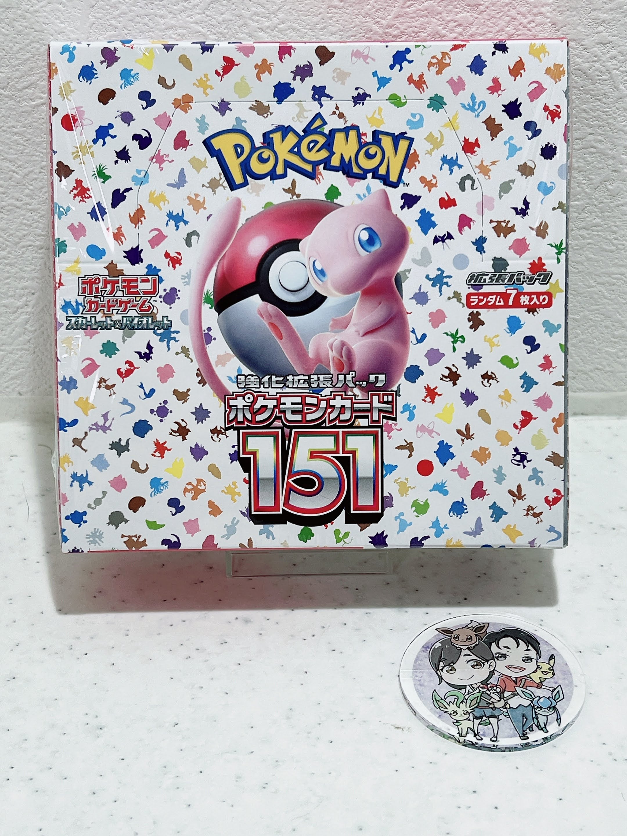 Pokemon Cards Scarlet & Violet Pokemon Card 151 Booster Box sv2a Sealed Japanese