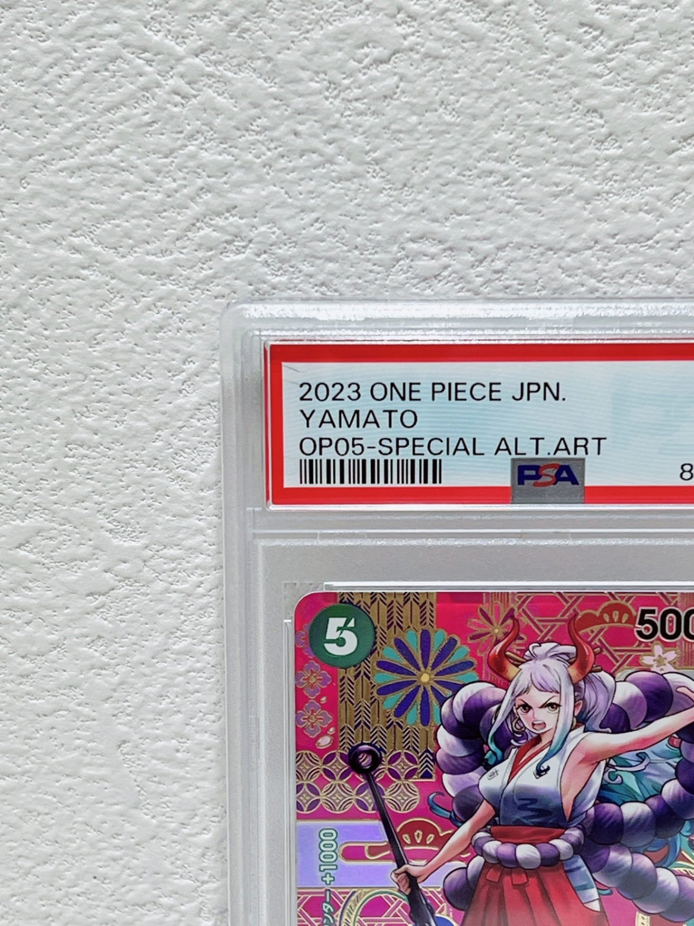 PSA10 2023 one piece jpn YAMATO op05 special alt art