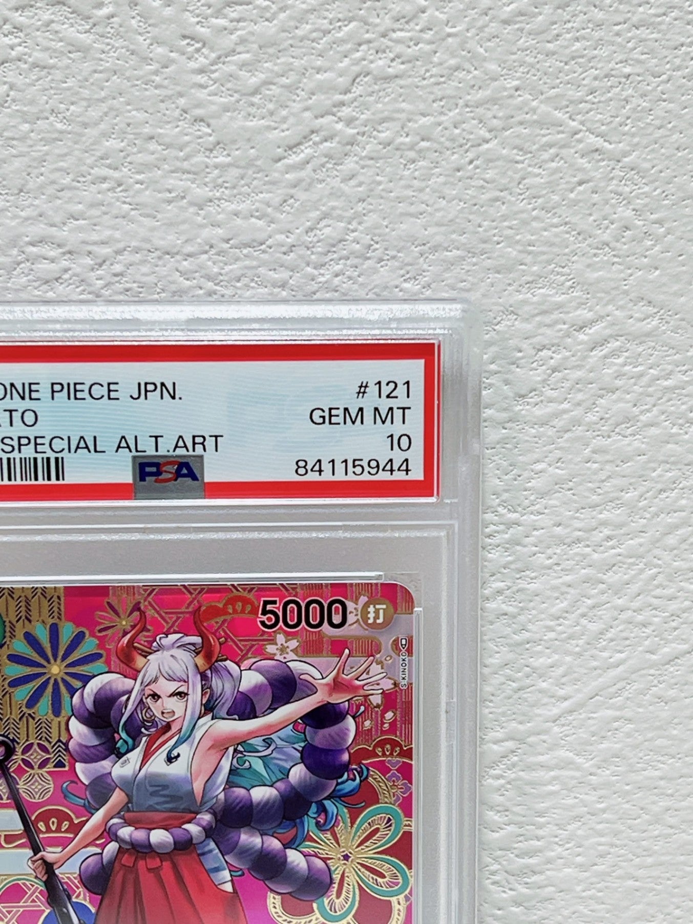 PSA10 2023 one piece jpn YAMATO op05 special alt art