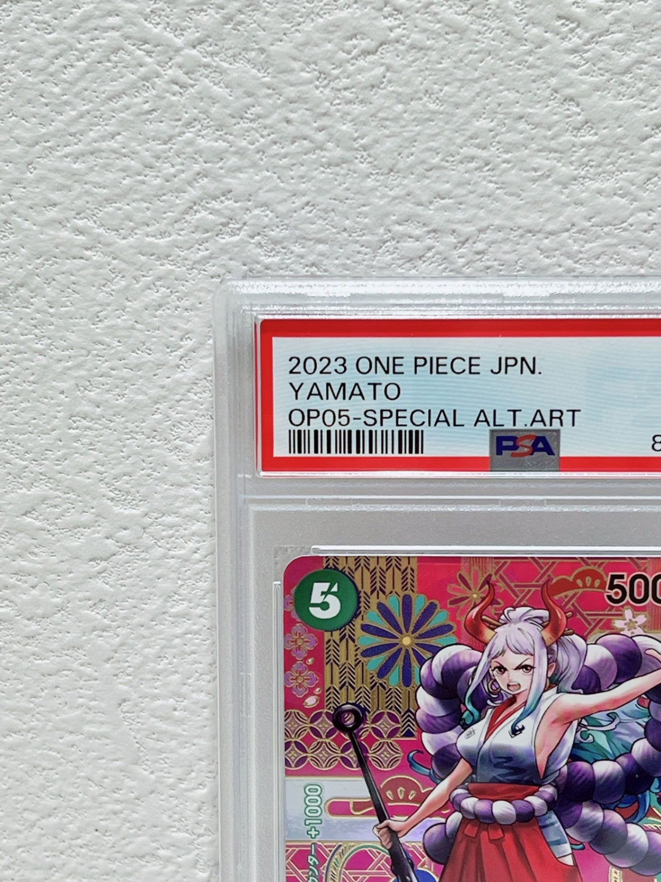 PSA10 2023 one piece jpn YAMATO op05 special alt art