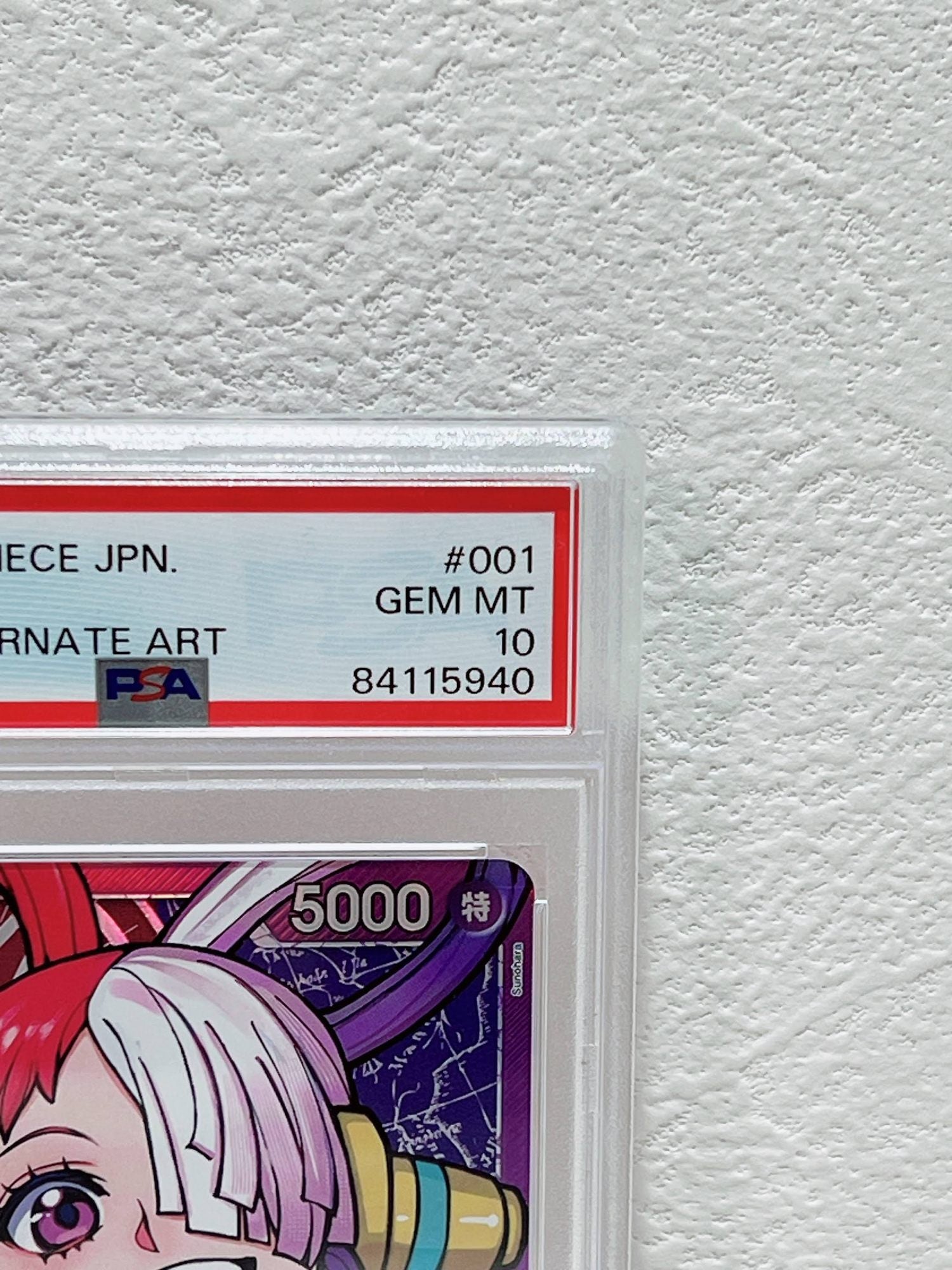 PSA10 2023 one piece jpn UTA op06 alternate art