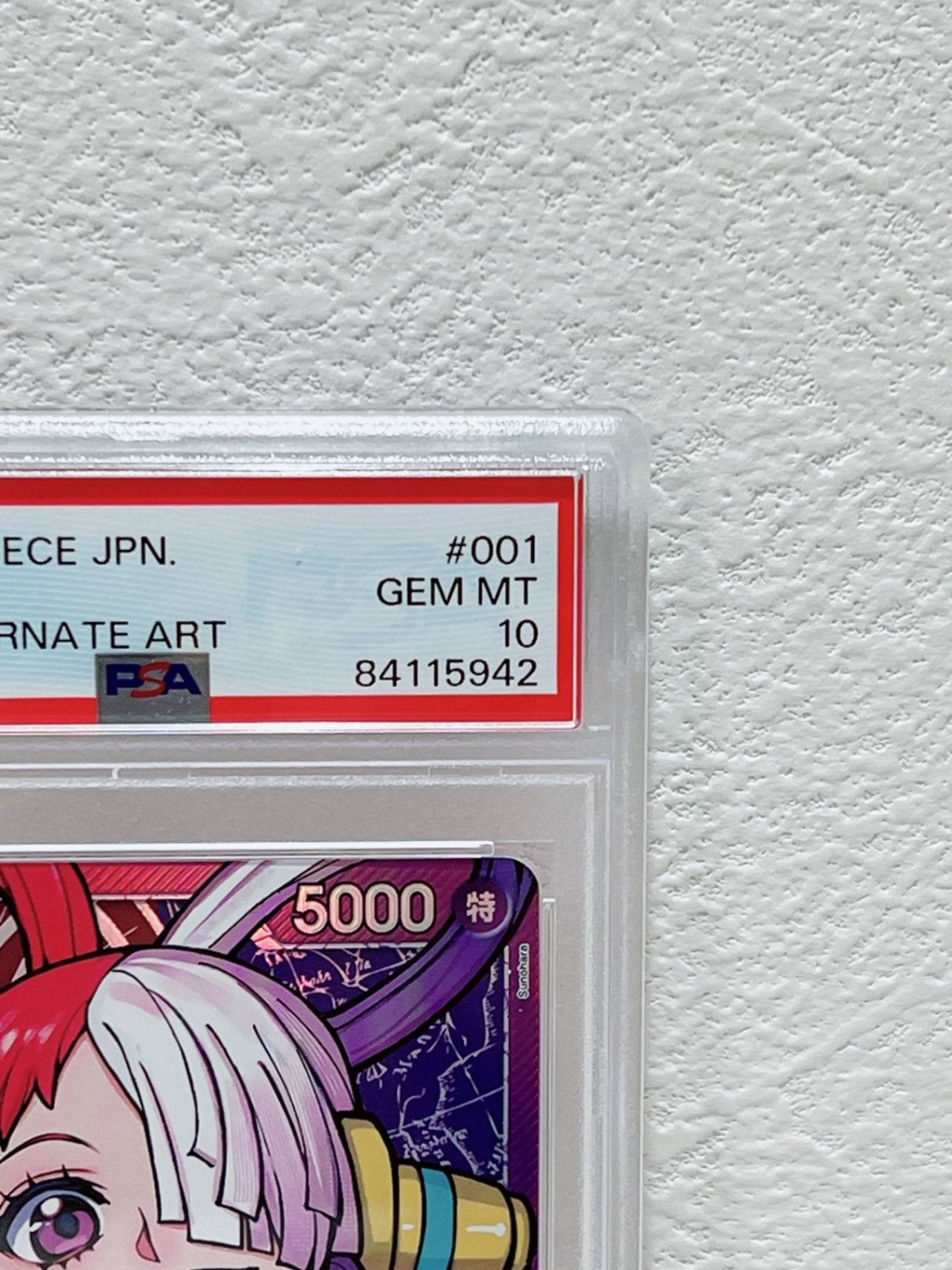 PSA10 2023 one piece jpn UTA op06 alternate art