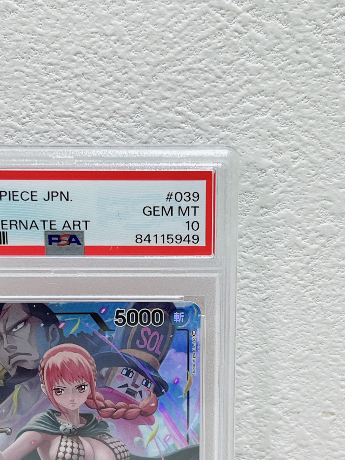 PSA10 2023 one piece jpn REBECCA op04 alternate art